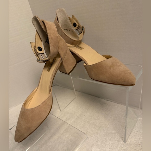 Paul Green Suede Ankle Strap Block Heel Pumps | Size 9 | NWT - Picture 5 of 13